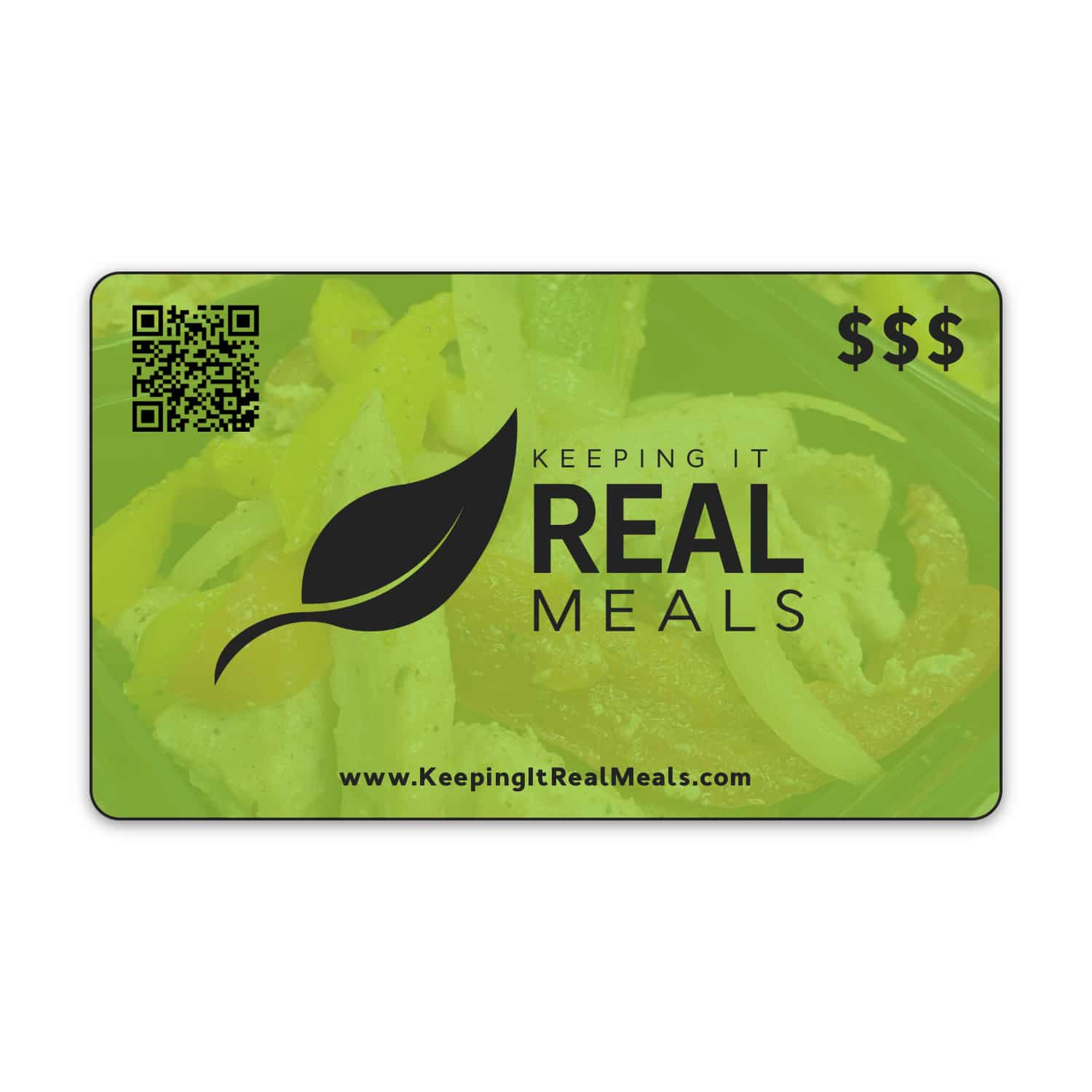 Keeping It Real Meals | Virtual Gift Card